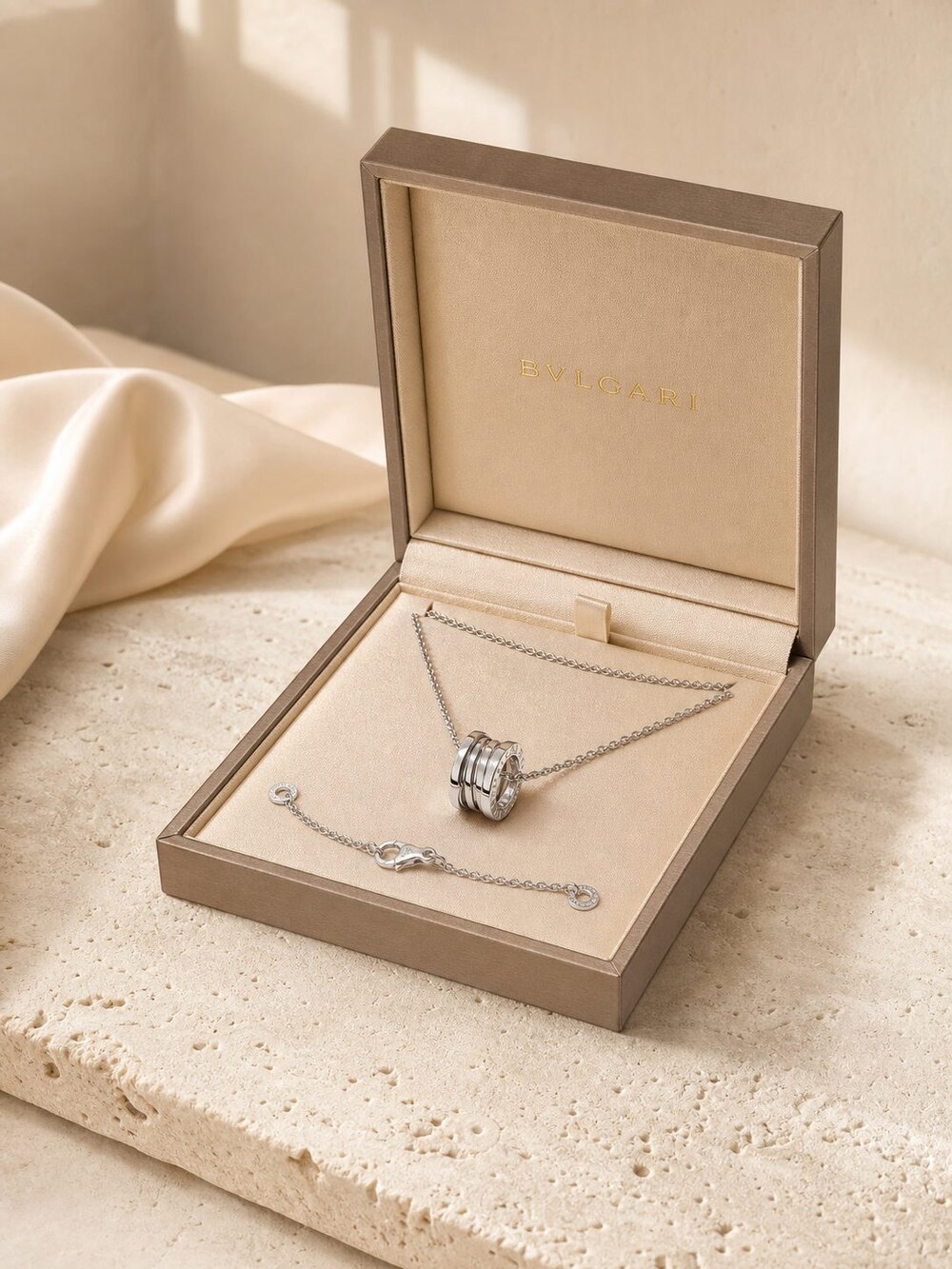Bulgari Refined Statement Necklace Style 5 | New with Box - Picture 7 of 9